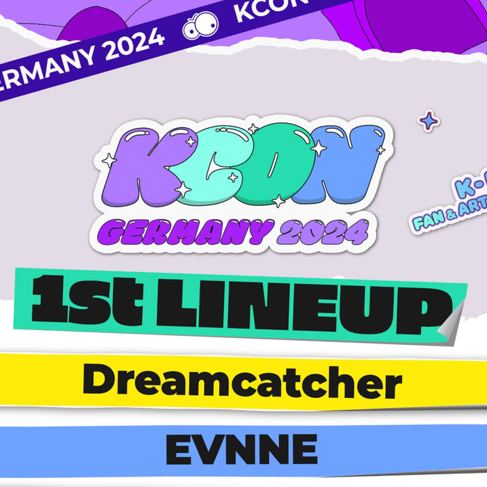 Das erste Line-Up für die KCON GERMANY steht fest!