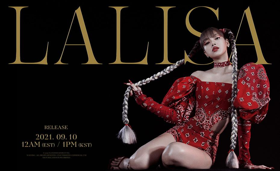 Lisa veröffentlicht endlich ihr erstes Single Album „Lalisa“!