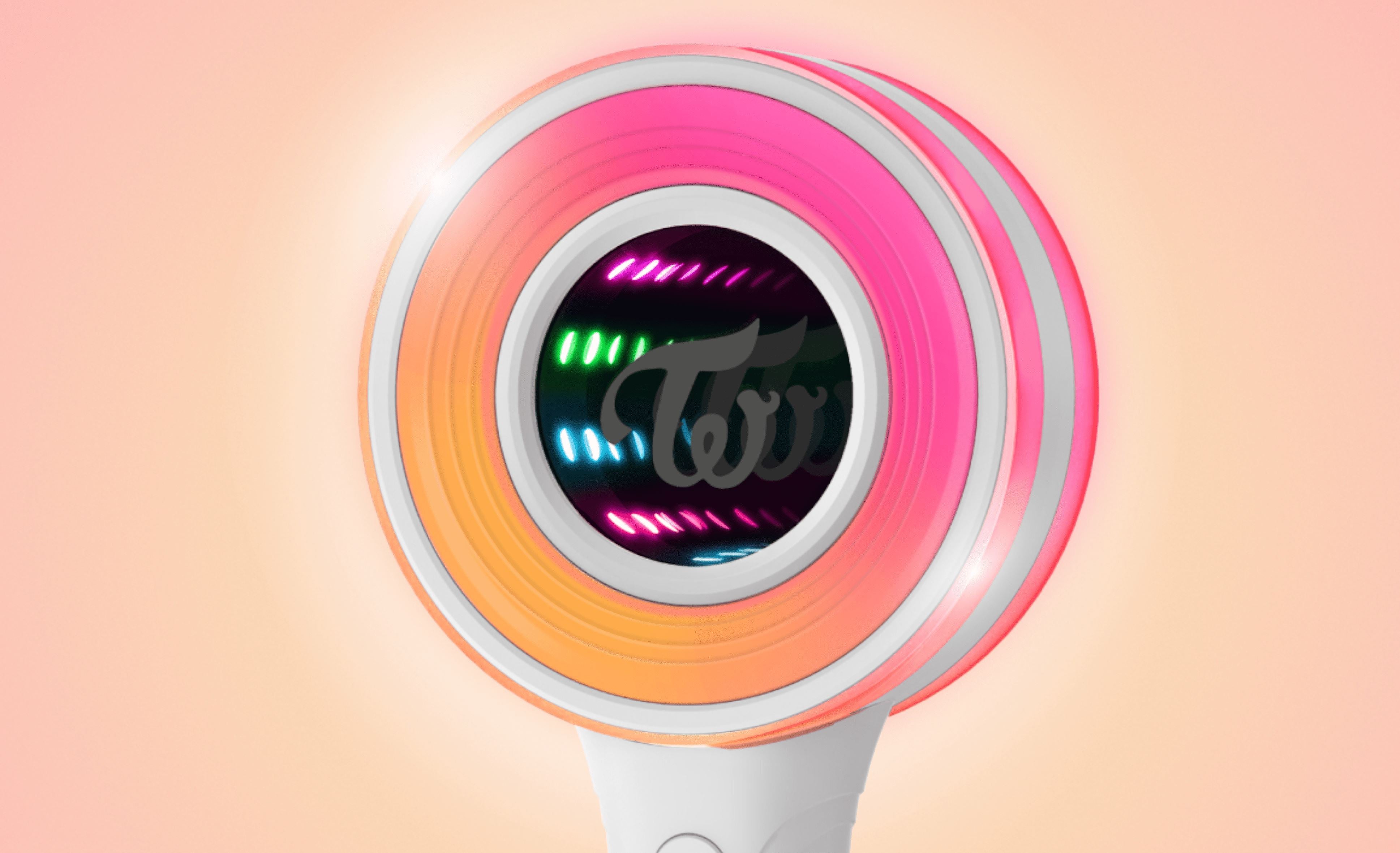 Schau dir den brandneuen Lightstick von Twice an!