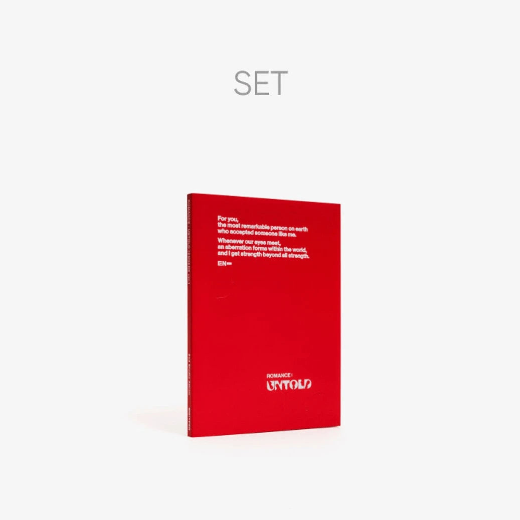 ENHYPEN - ROMANCE : UNTOLD (2ND STUDIO ALBUM) ENGENE VER. SET + Weverse Gift