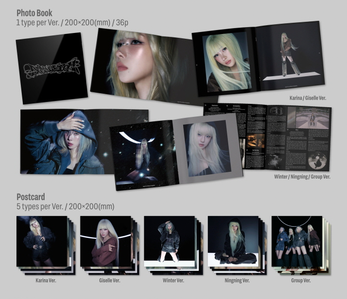 AESPA - ARMAGEDDON (THE 1ST ALBUM) MY POWER VER. + Extra Photocard