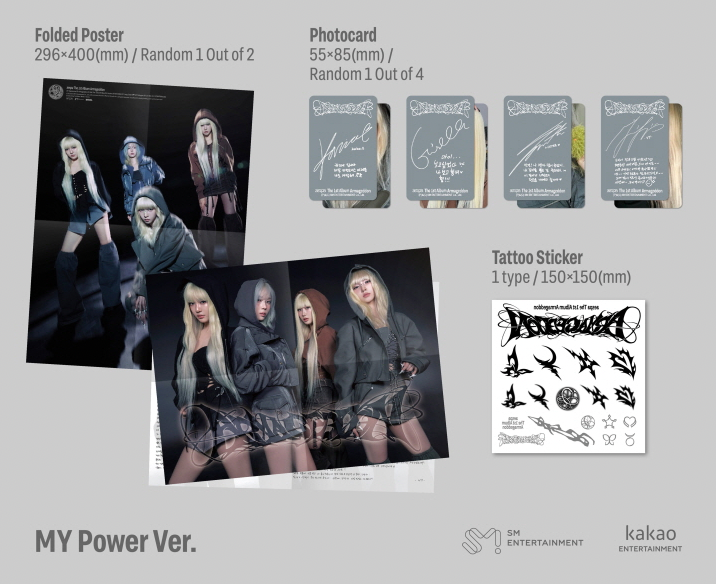 AESPA - ARMAGEDDON (THE 1ST ALBUM) MY POWER VER. + Extra Photocard