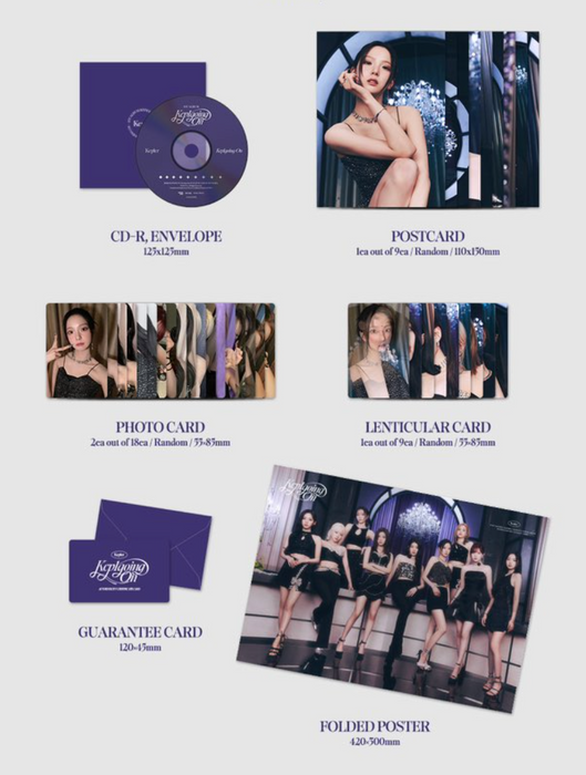 KEP1ER - KEP1GOING ON (1ST ALBUM) + Makestar Photocard