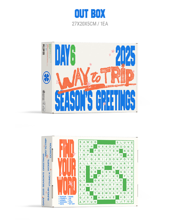 DAY6 - 2025 SEASON'S GREETINGS (WAY TO TRIP)