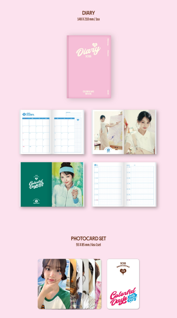 IVE - 2025 SEASON'S GREETINGS (COLORFUL DAYS WITH IVE)