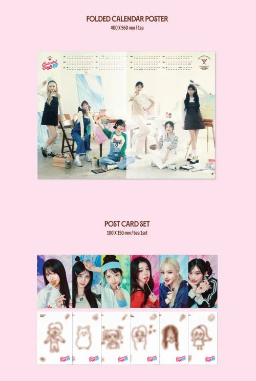 IVE - 2025 SEASON'S GREETINGS (COLORFUL DAYS WITH IVE) + Soundwave Photocard