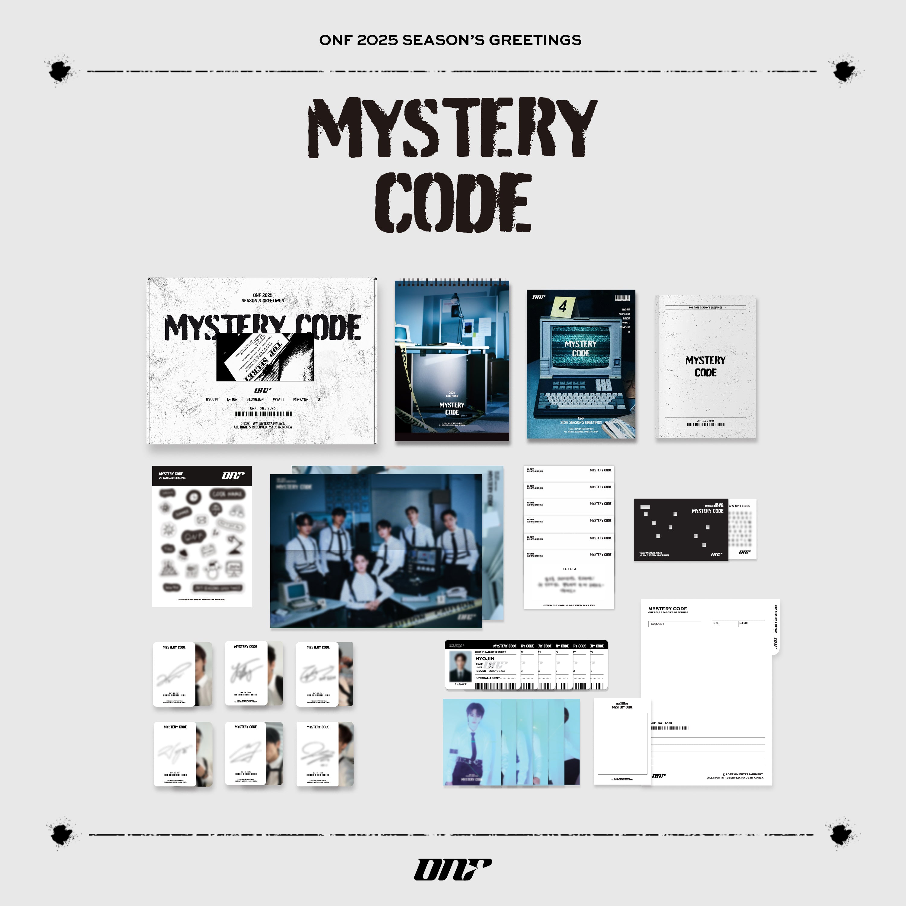 ONF - 2025 SEASON'S GREETINGS (MYSTERY CODE)