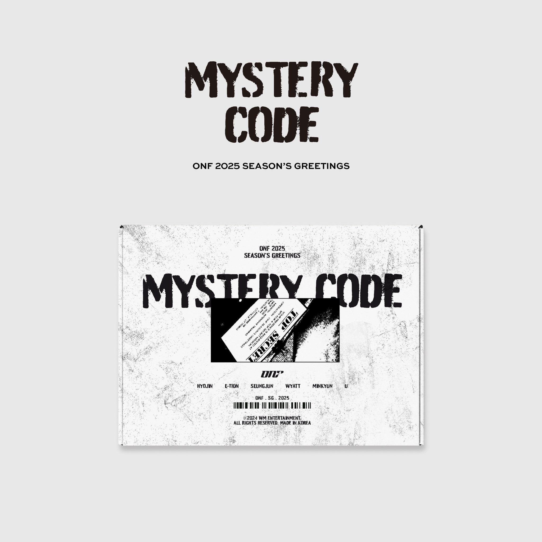 ONF - 2025 SEASON'S GREETINGS (MYSTERY CODE)