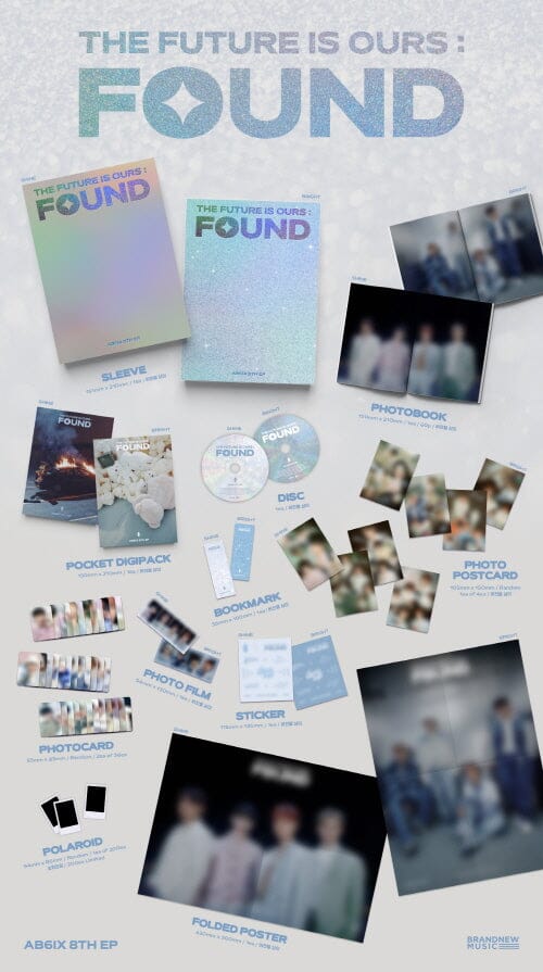 AB6IX - THE FUTURE IS OURS : FOUND (Photobook Ver.) Nolae