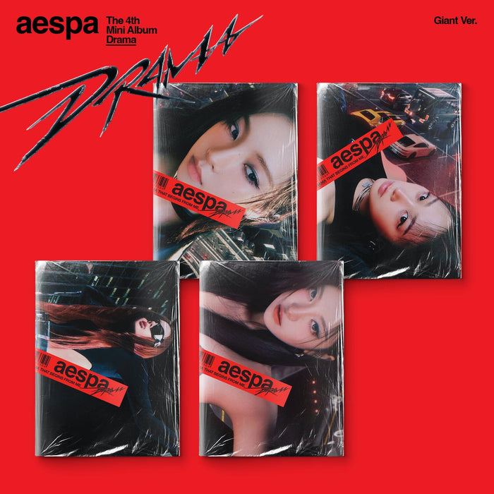 AESPA - DRAMA (4TH MINI ALBUM) GIANT VER. Nolae