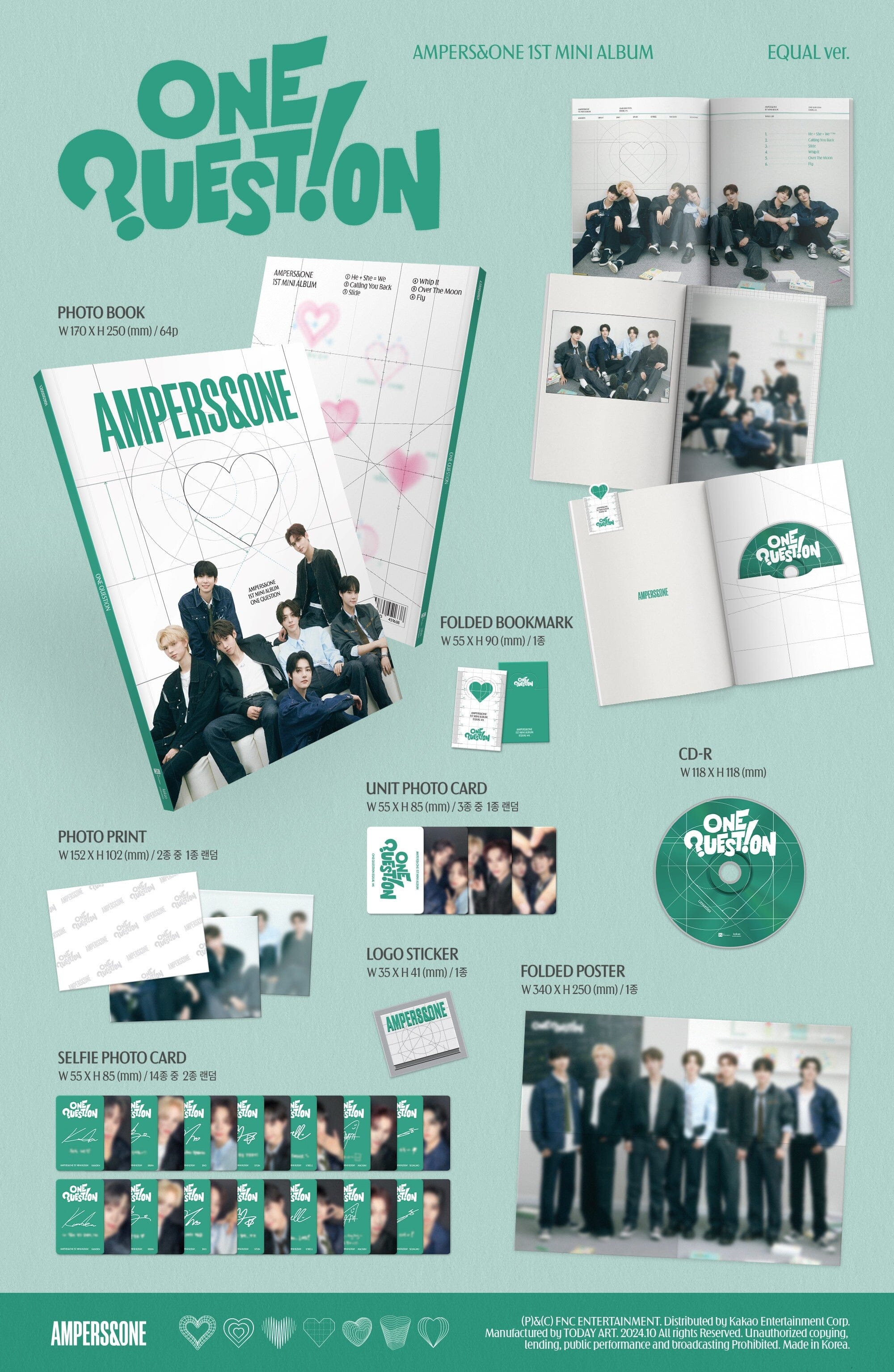 AMPERS&ONE - ONE QUESTION (PHOTOBOOK VER.) Nolae