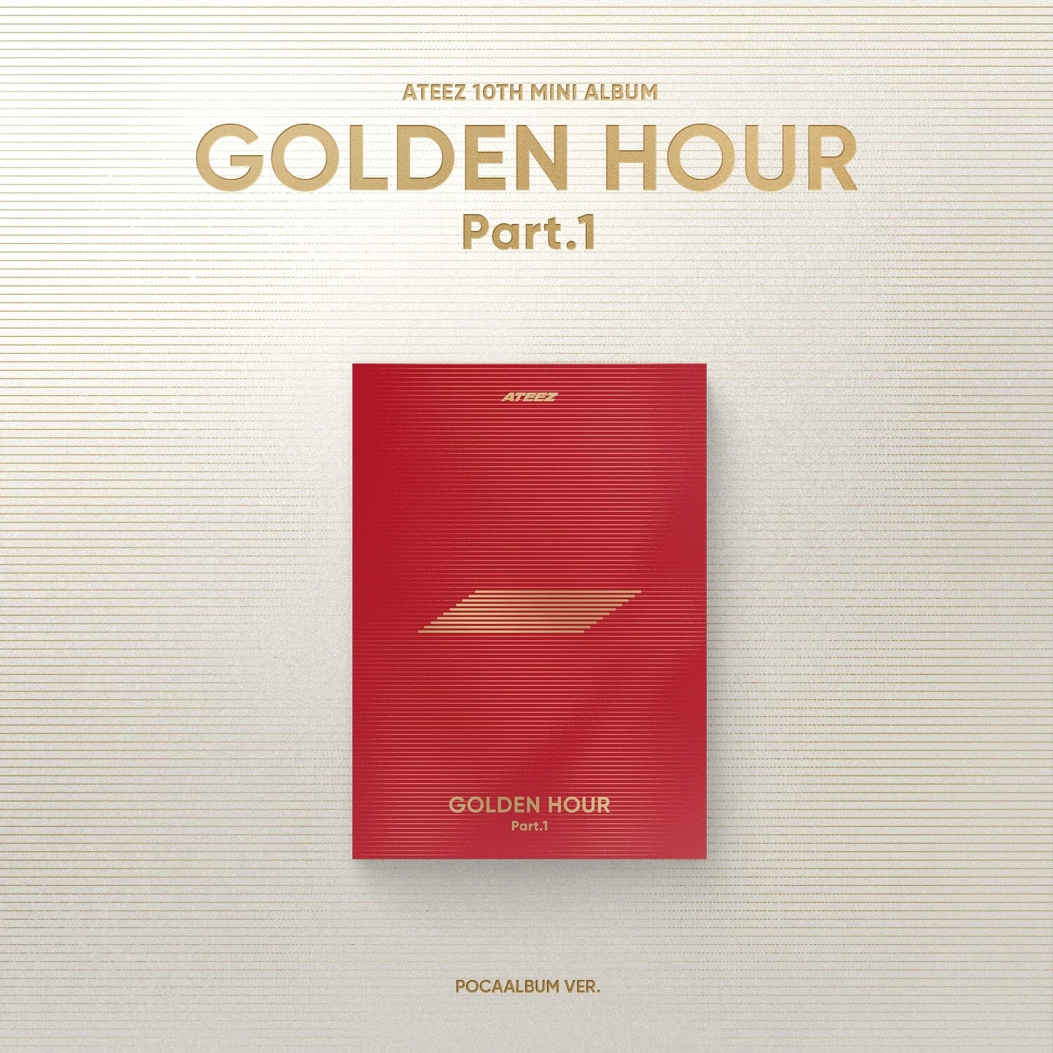 ATEEZ - GOLDEN HOUR : PART 1 (10TH MINI ALBUM) POCA ALBUM Nolae