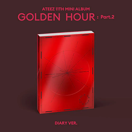 ATEEZ - GOLDEN HOUR: PART.2 + Hellolive Photocard Nolae