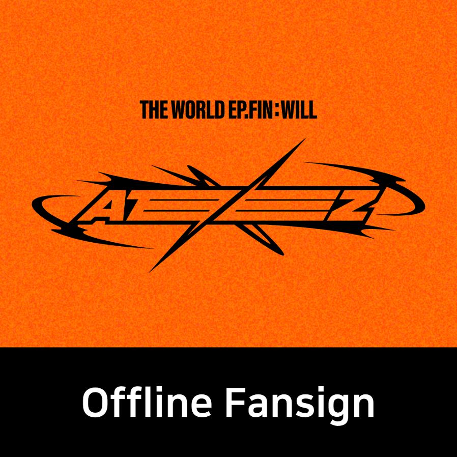 ATEEZ - THE WORLD EP.FIN : WILL (2ND FULL ALBUM) + Mokket Fansign Photocard Nolae