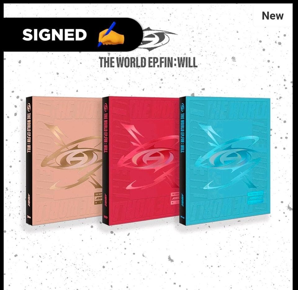 ATEEZ - THE WORLD EP.FIN : WILL - SIGNED Nolae