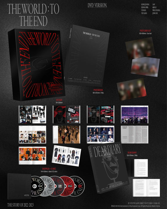 ATEEZ - THE WORLD: TO THE END (DVD/PLAYCODE) Nolae