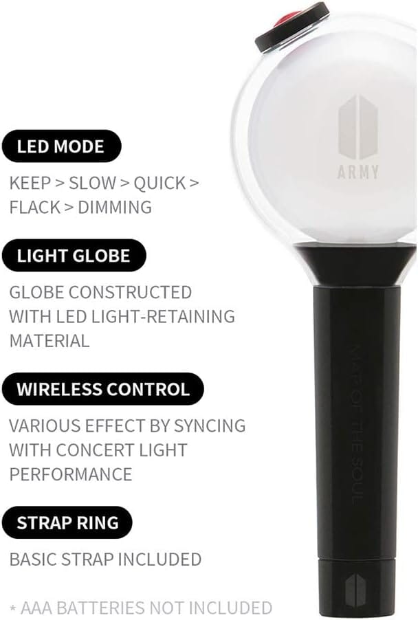 BTS - OFFICIAL LIGHT STICK SE MAP OF THE SOUL Nolae