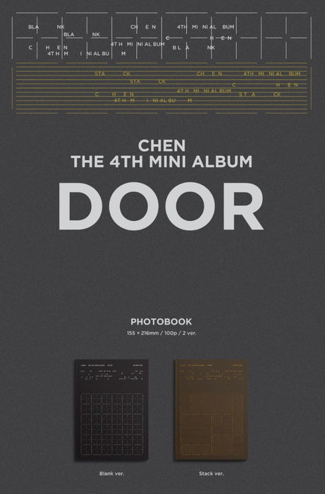 CHEN (EXO) - DOOR (THE 4TH MINI ALBUM) + Soundwave Photocard Nolae