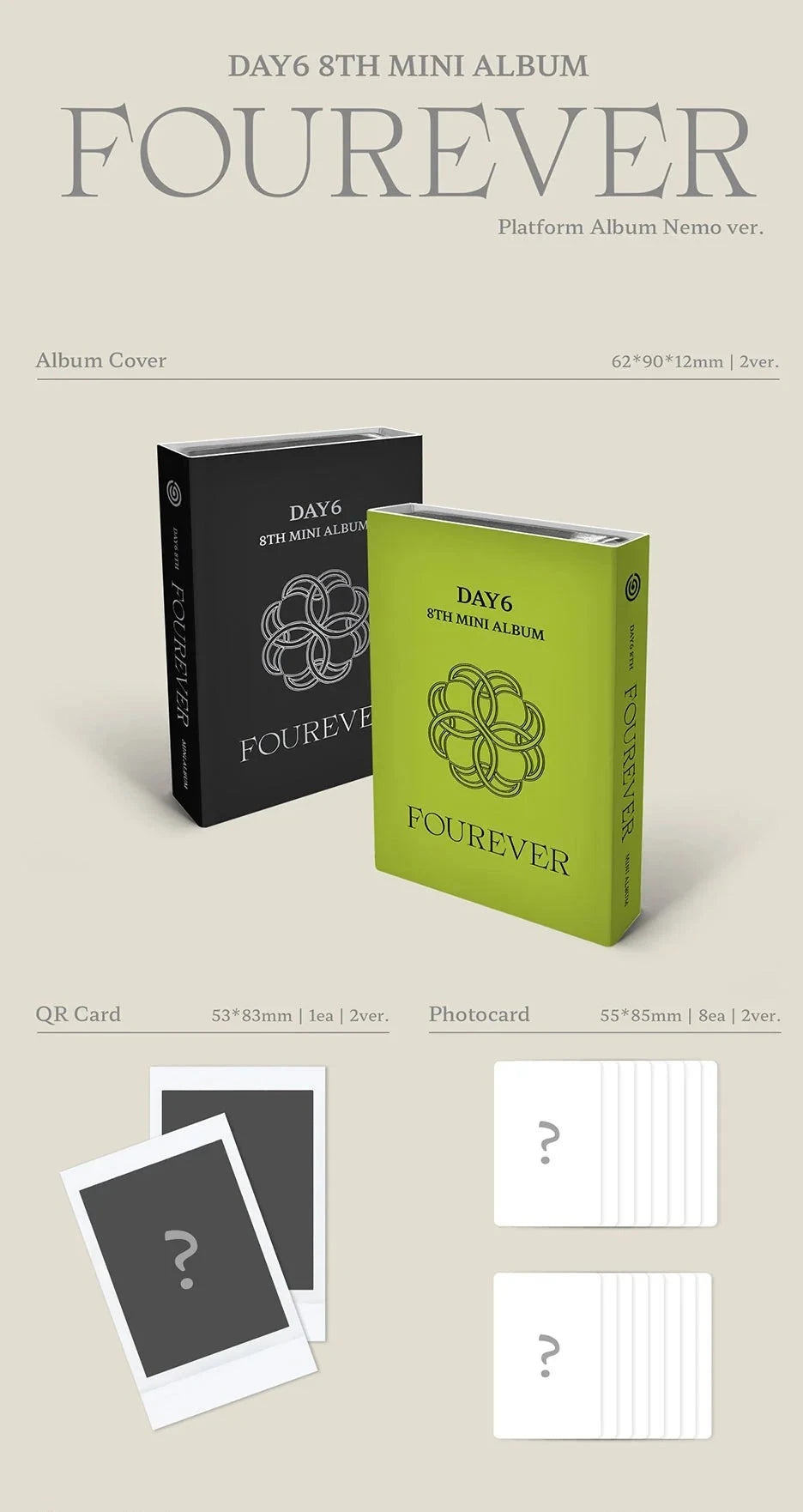 DAY6 - FOUREVER (8th Mini Album) Platform Ver. Nolae