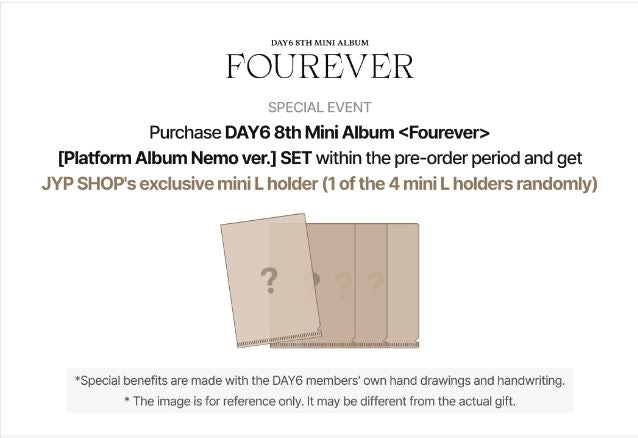 DAY6 - FOUREVER Platform Set + JYP Gift Nolae