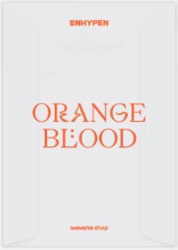 ENHYPEN - ORANGE BLOOD (WEVERSE ALBUMS VER.) + Weverse Gift Nolae