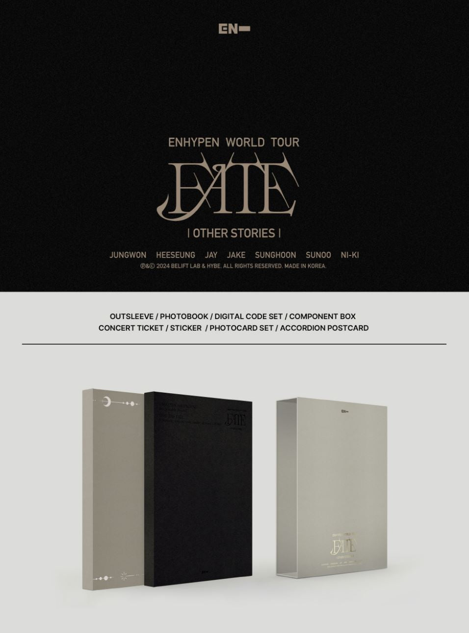 ENHYPEN - WORLD TOUR ‘FATE’ + Apple Music Gift Nolae