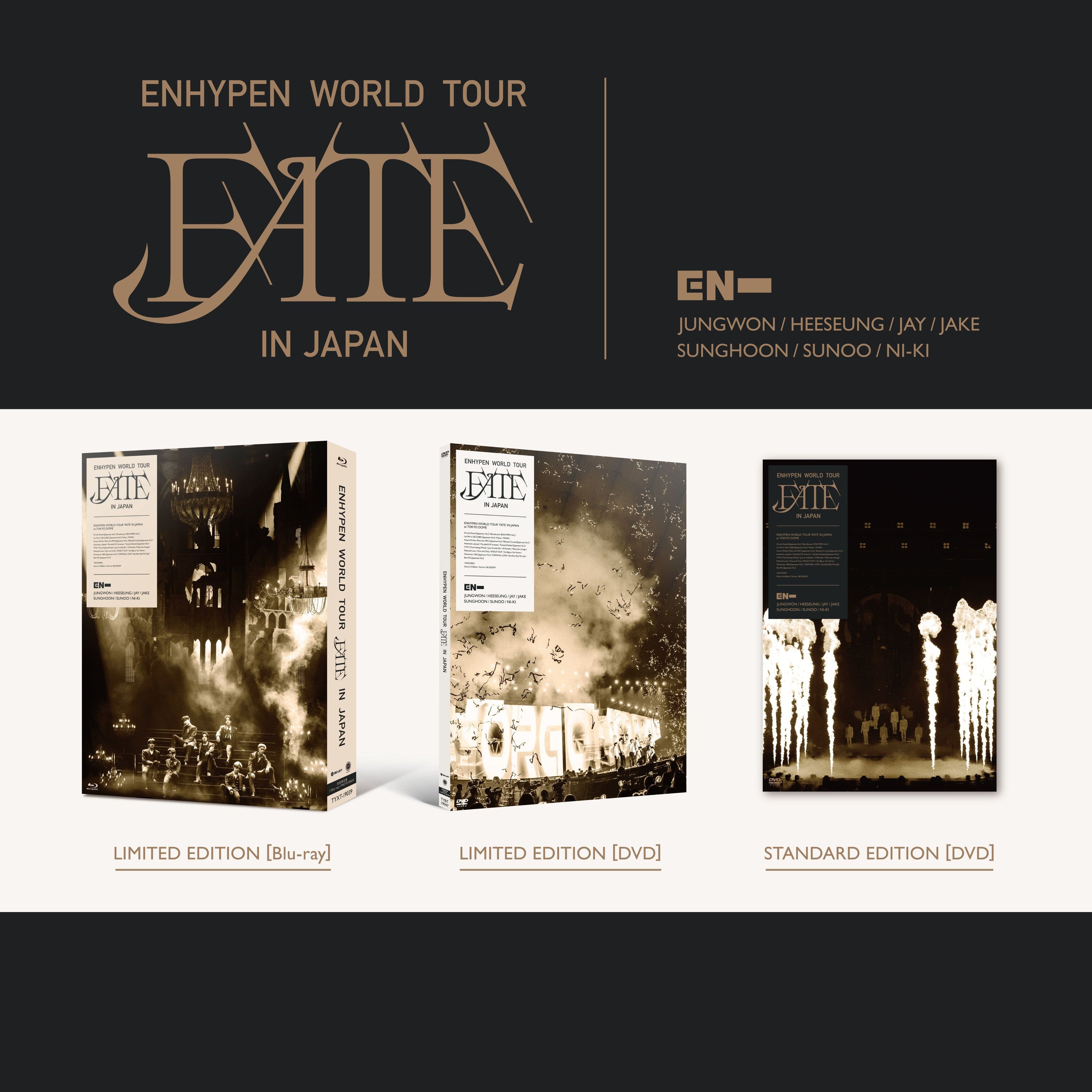 ENHYPEN - WORLD TOUR 'FATE' IN JAPAN (BLU-RAY/ DVD) Nolae