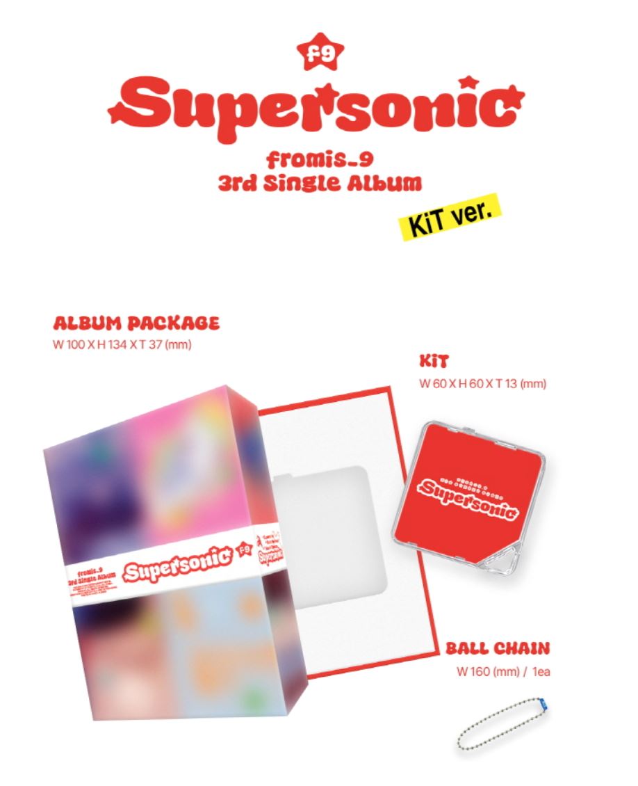 FROMIS_9 - SUPERSONIC (3RD SINGLE ALBUM) KIT VER. Nolae