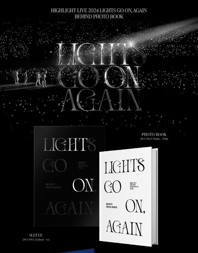 HIGHLIGHT - LIVE 2024 'LIGHTS GO ON, AGAIN' (BEHIND PHOTO BOOK) Nolae