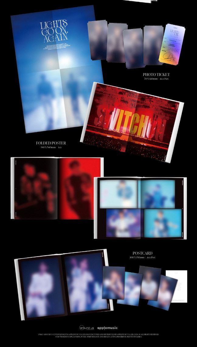 HIGHLIGHT - LIVE 2024 'LIGHTS GO ON, AGAIN' (BEHIND PHOTO BOOK) Nolae