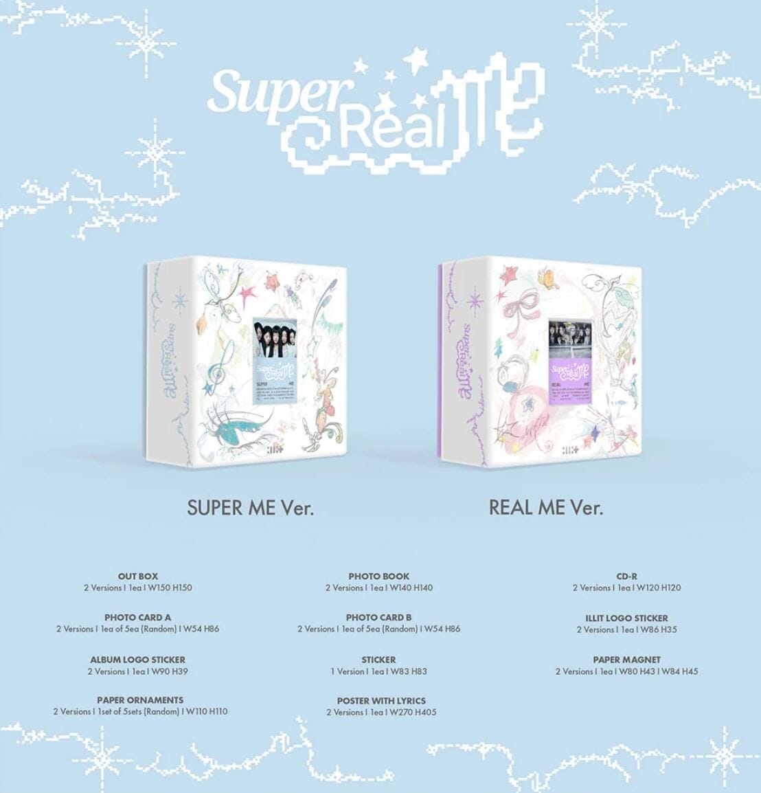 ILLIT - SUPER REAL ME (1ST MINI ALBUM) 2ND LUCKY DRAW Nolae