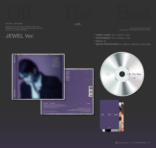 I.M (MONSTA X) - OFF THE BEAT (3RD EP) JEWEL VER. Nolae