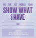 IVE - THE 1ST WORLD TOUR 'SHOW WHAT I HAVE' (DVD/ BLU-RAY/ KIT) Nolae