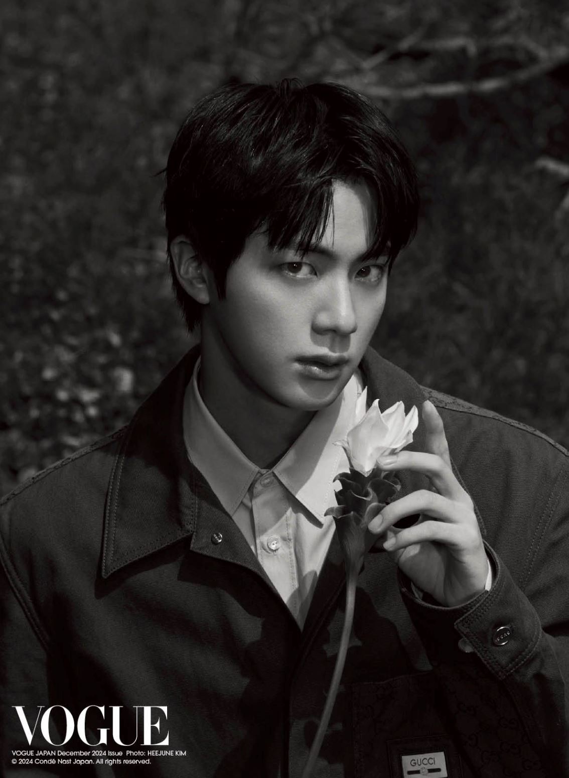 JIN (BTS) - VOGUE (DECEMBER JAPAN ISSUE) Nolae