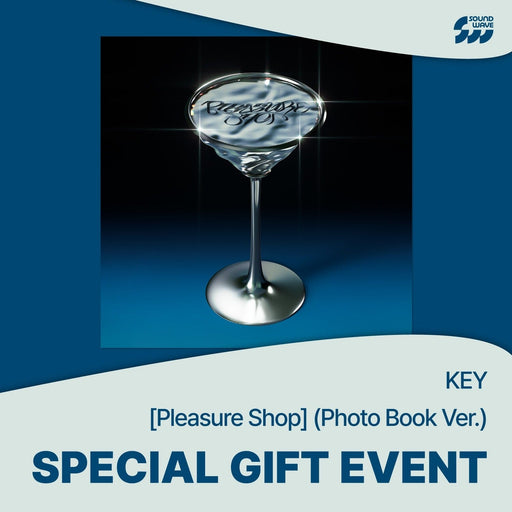 KEY (SHINEE) - PLEASURE SHOP (PHOTOBOOK VER.) + Soundwave Photocard Nolae