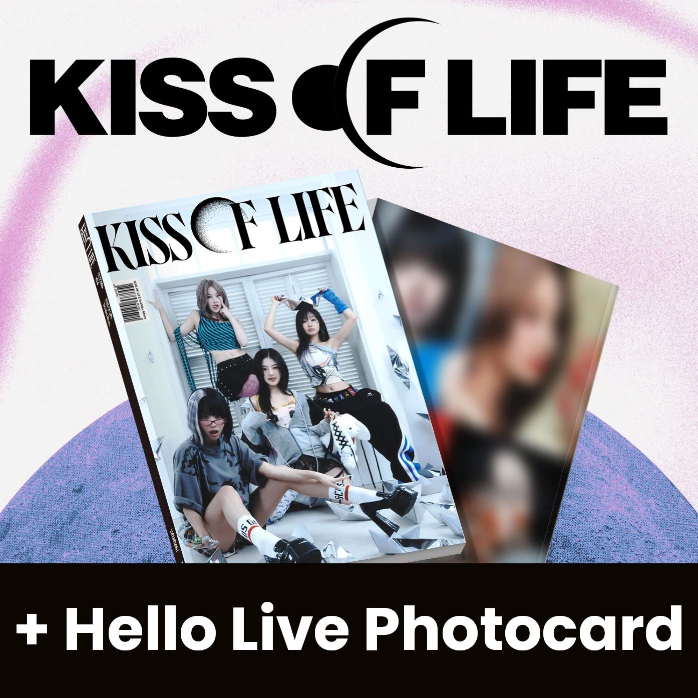 KISS OF LIFE - LOSE YOURSELF (MAGAZINE VER.) + Hello Live Photocard Nolae