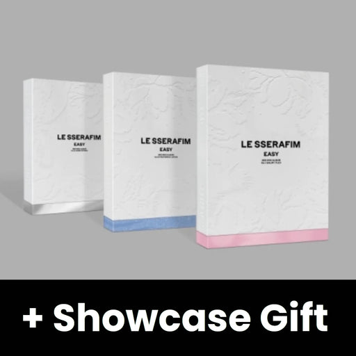 LE SSERAFIM - EASY (3RD MINI ALBUM) SET + Weverse Showcase Gift Nolae