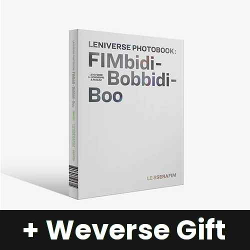 LE SSERAFIM - LENIVERSE PHOTOBOOK: FIMBIDI-BOBBIDI-BOO + Weverse Gift Nolae