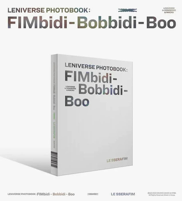 LE SSERAFIM - LENIVERSE PHOTOBOOK: FIMBIDI-BOBBIDI-BOO + Weverse Gift Nolae