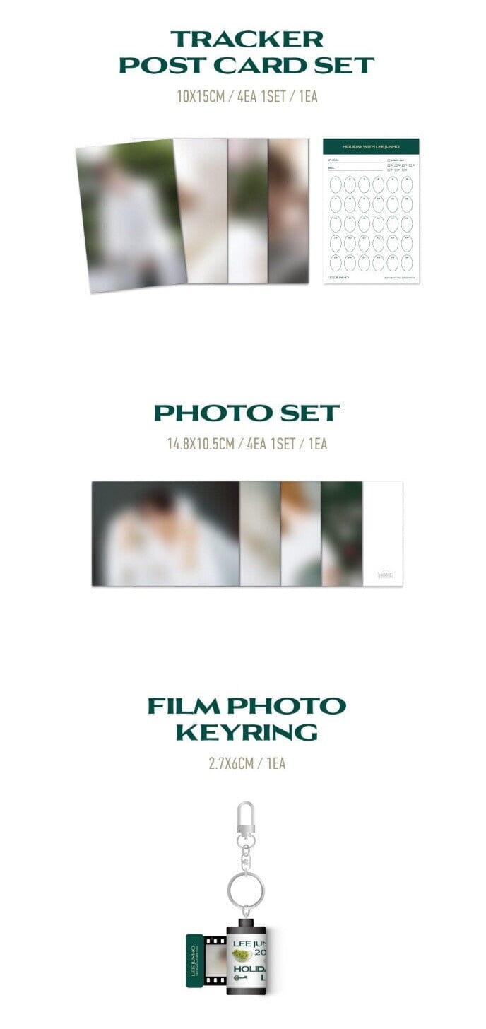 LEE JUNHO - 2024 SEASON'S GREETINGS (Holiday with LEE JUNHO) + JYP Shop Gift Nolae