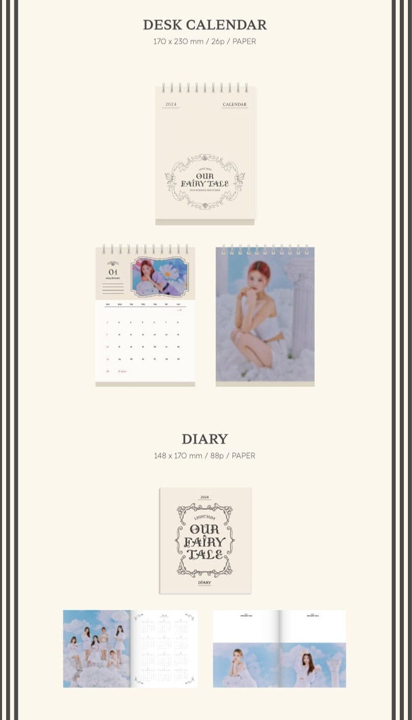 LIGHTSUM - 2024 SEASON'S GREETINGS "OUR FAIRY TALE" Nolae