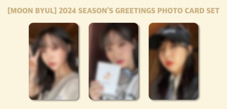 MOON BYUL (MAMAMOO) - 2024 SEASON'S GREETINGS (LIBYULRARY) Nolae