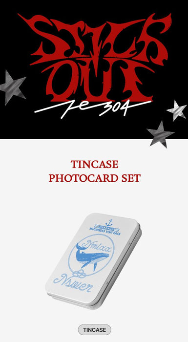 NMIXX - TINCASE PHOTOCARD SET (FE3O4: STICK OUT POP-UP) Nolae