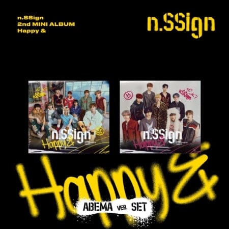 N.SSIGN - HAPPY & (2ND MINI ALBUM) ABEMA VER. Nolae