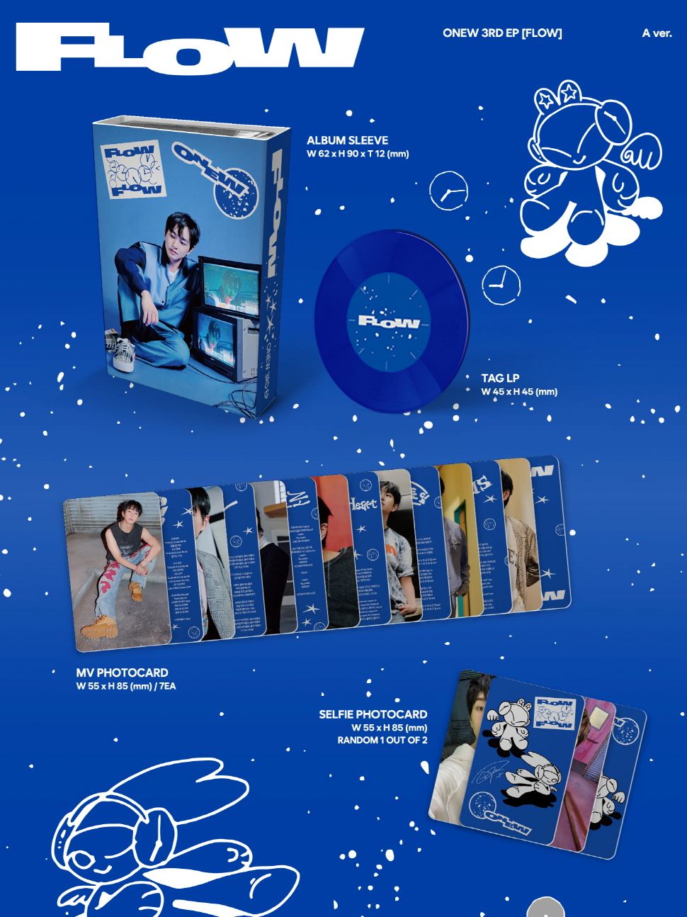 ONEW (SHINEE) - FLOW (3RD FULL ALBUM) PLATFORM ALBUM NEMO VER. Nolae