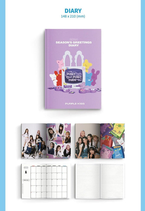 PURPLE KISS - 2024 SEASON'S GREETINGS (PURKY PURKY FARM) Nolae