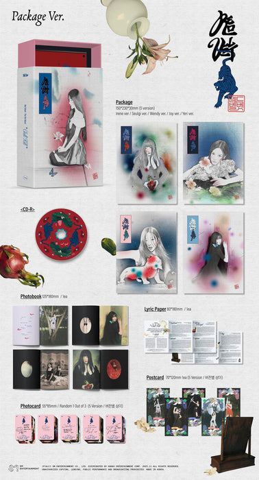 RED VELVET - CHILL KILL (3RD FULL ALBUM) PACKAGE VER. Nolae