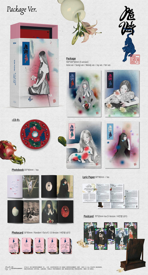 RED VELVET - CHILL KILL (3RD FULL ALBUM) PACKAGE VER. Nolae