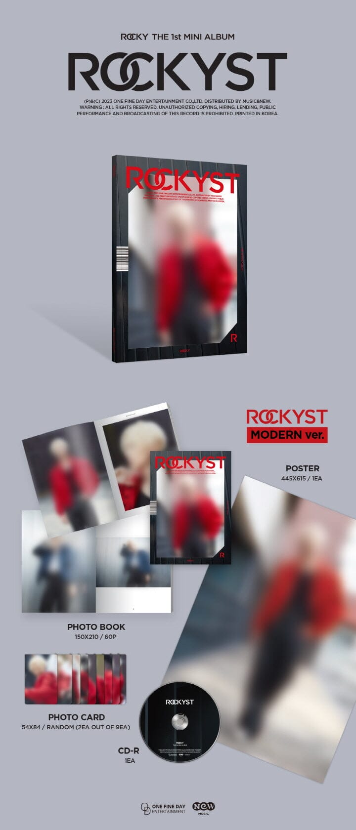 ROCKY (ASTRO) - ROCKYST (1ST MINI ALBUM) Nolae