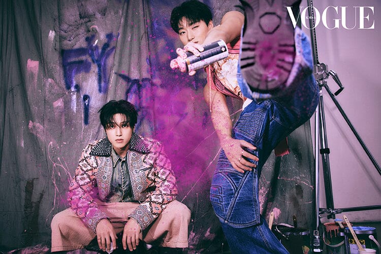 SAN & WOOYOUNG (ATEEZ) - VOGUE (JUNE 2024) Nolae